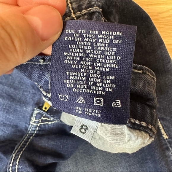 Vigoss Slim Boot Heritage Fit Boot Cut Medium Wash Low Rise Jeans Women’s 8 - Picture 9 of 13